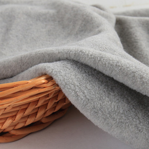 Tissu polaire épais uni <span class=keywords><strong>gris</strong></span> <span class=keywords><strong>chiné</strong></span> à fibres courtes 100 % acrylique résistant à l'abrasion pour vêtements et loungewear – En stock - Product Image 5