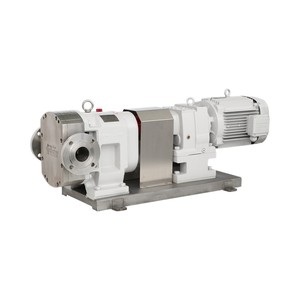 Pompe rotative à lobes en acier inoxydable robuste, rotor haute viscosité pour le transfert industriel de résines chimiques et de boues Tlb12-5c-40 T - Product Image 1