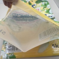 Sacs d'emballage personnalisés pour lessive en poudre, capsules de lessive, échantillons de recharge, produits chimiques quotidiens, sacs scellés latéralement PET/PE