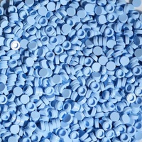 500g/Lot Blocs de construction ronds de 0,8 cm, petites granules créatives faites à la main pour le rembourrage, accessoires pour kit d'artisanat DIY