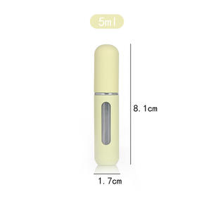 Mini Atomizador de Perfume Recargable de Aluminio de 5 ml, Tamaño de Viaje, Color Macaron, Botella de Spray Recargable - Product Image 4
