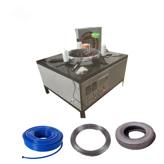 Automatic Electric Ring Wire and Cable Tire Wrapping Machine Small Wrapping Machine Packaging Machine