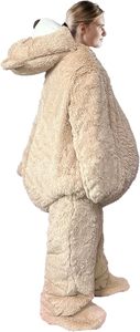 공장 사용자 정의 장난감 곰 마스코트 의상 거대한 봉제 마스코트 의상 할로윈 성인 크기 의상 - Product Image 5