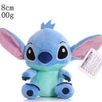 Boneka Stitch 18cm, Boneka Bintang Lintas Negara, Mainan Bayi, Boneka Hewan Isi Dakron, Stitch Pasangan, Grosir Boneka Peluk