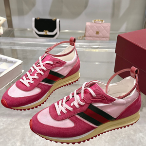 รองเท้าลำลองสไตล์สปอร์ตสุดเทรนดี้ ทนทานต่อการสึกหรอ พื้นกันลื่น ดีไซน์ลายทาง - Product Image 3