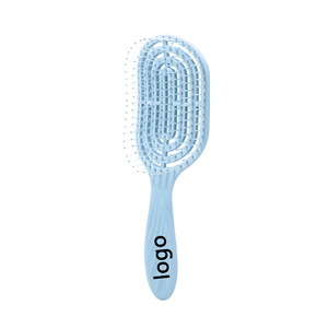 En gros, peigne démêlant antistatique en plastique lisse pour coiffure, brosse creuse pour cheveux bouclés et secs, outils de coiffure de salon - Product Image 5