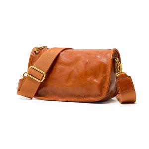 Nuevo Bolso Bandolera de Cuero Genuino de Vaca, Bolso de Hombro de Cuero de Grano Completo, Venta al Por Mayor de Fábrica - Product Image 1