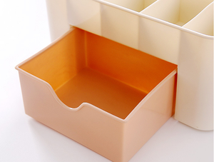 Plastic <strong>Decorative</strong> Desktop Cosmetic Organizer Multi-Purpose Colorful Makeup <strong>Storage</strong> Plastic Makeup <strong>Box</strong> - Product Image 4