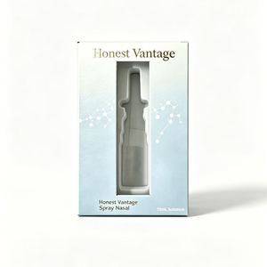 HV High Quality Customize Logo Nasal Spray Magnetic box Packaging Paper Gift Box with EVA Sponge Insert and <b>Window</b> - Product Image 1