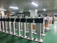 Kiosco Interactivo Todo en Uno con Soporte POS, Cámara, Escáner QR e Impresora Térmica de 80 mm para Restaurantes, Comercios y Cafeterías