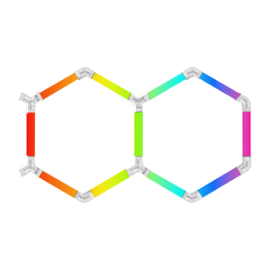 Luce a Nido d'Ape RGB a 2 Fori DC24V, Barra Luminosa per Garage, Illuminazione Atmosferica per Detailing Auto, Luce LED Multicolore <span class=keywords><strong>Fantasia</strong></span> - Product Image 1