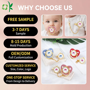 จุกนมซิลิโคน OKSILICONE รุ่นคลาสสิค เกรดอาหาร ปลอดสาร BPA สำหรับอาหารเด็กและผลไม้ สำหรับเด็กแรกเกิด - Product Image 1
