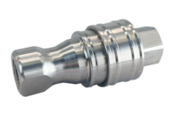 Connecteur rapide hydraulique KZF ouvert Type de fermeture 304 tuyau d'huile fileté auto-scellant en acier inoxydable résistant à la Corrosion