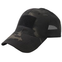Casquette tactique d'extérieur en stock Casquette de baseball respirante en maille Casquettes de chasse tactique Camo Casquettes de sport et de cyclisme
