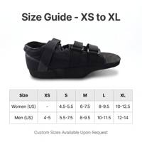 Chaussure post-opératoire respirante en maille à coupe large pour hallux valgus et blessures de l'avant-pied, idéale pour la récupération post-opératoire (OEM/ODM)