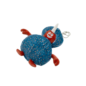 Llavero de peluche suave con diseño de puntos de dibujos animados personalizados, amuleto para bolso, colgante antipérdida, juguete de peluche. - Product Image 3