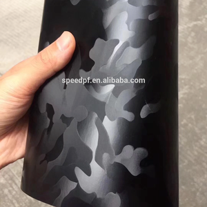 Pellicola Adesiva Premium in Vinile Effetto Carbonio 3D per Decorazione Auto, Cambio Colore Nero Fantasma - Product Image 3