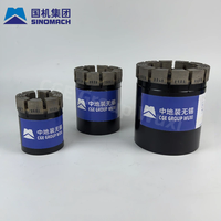 Broca de diamante para perforación de núcleo CGE WUXI DCDMA estándar Q3 BQ3/NQ3/HQ3/PQ3 para perforación de estratos altamente abrasivos y agrietados