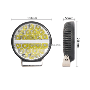 2025 mới 7 ''7 inch 108W 8500lm mỏng công suất cao 4x4 sáng LED tròn lái xe ánh sáng tại chỗ với ánh sáng ban ngày chạy - Product Image 2