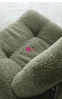 Fauteuil simple en tissu de style rétro français Yicheng, fauteuil d'appoint design pour salon, fauteuil de détente paresseux pour la maison
