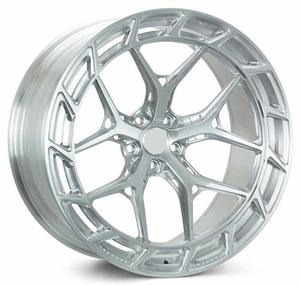 Jantes en alliage d'aluminium forgées sur mesure, 5x112, 5x114.3, 19-22 pouces, 5 branches, compatibles avec la Corvette C6, l'Audi SQ5 et le RS5 - Product Image 1