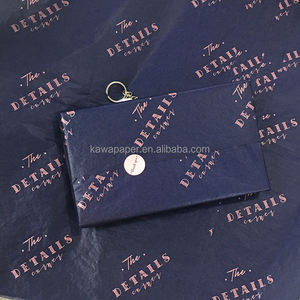 Butik mağaza iş markalaşma için özel Logo baskılı dokulu kağıt hediye ambalaj kağıdı lüks ambalaj malzemeleri - Product Image 4