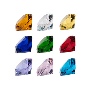 LONGWIN Decoración <span class=keywords><strong>de</strong></span> Mesa para Fiesta con Temática <span class=keywords><strong>de</strong></span> Diamantes <span class=keywords><strong>de</strong></span> Cristal <span class=keywords><strong>de</strong></span> 30 mm (1.2 Pulgadas), Recuerdos <span class=keywords><strong>de</strong></span> Fiesta, Regalo para Niños - Product Image 4