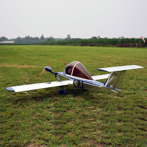 <span class=keywords><strong>Avion</strong></span> RC CRICRI 70EP, envergure de 70 pouces, <span class=keywords><strong>avion</strong></span> acrobatique à deux moteurs, modèle d'<span class=keywords><strong>avion</strong></span> à aile fixe en bois de <span class=keywords><strong>balsa</strong></span>, <span class=keywords><strong>kit</strong></span> ARF - Product Image 3
