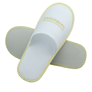 Cómodas zapatillas desechables de algodón de felpa para hotel, zapatillas de dormitorio de China, zapatillas de hotel baratas y cómodas para hotel - Product Image 4