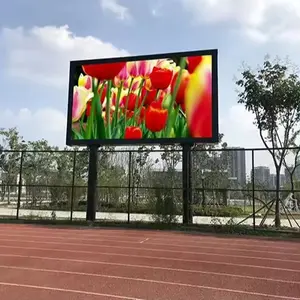 High Performance Commercial Outdoor LED Display P10 Video Wall Panel Easy Installation for Welcome Screen Infrared Type