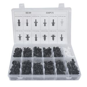 Shuangxuan HE09 350Pcs <b>Car</b> <b>Clips</b> Nylon Fasteners Auto Body Rivets Decorative Fittings Set - Product Image 5
