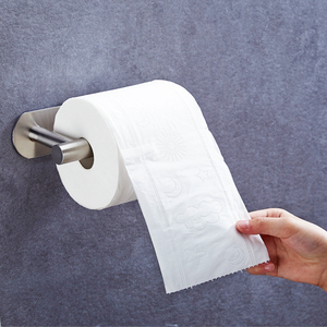 Popolare Del Chiodo-spedizione Sticky Self Adhesive SUS304 In Acciaio Inox Nichel Spazzolato Parete <span class=keywords><strong>Portarotolo</strong></span> di Carta - Product Image 6