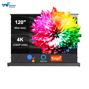 Pantalla de Proyección Inteligente de 72-150 Pulgadas 2024, 4K UST ALR, Ultra Corta Distancia, Motorizada, LeApex-CBSP-Mixed - Product Image 1