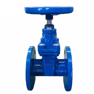 DN80-DN200 PN16 Hướng dẫn sử dụng nhiệt độ cao nước mặt bích Van cổng dễ uốn sắt tay quay loại 5 năm bảo hành OEM/ODM hỗ trợ - Product Image 1