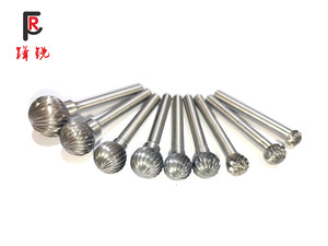 ชุดหัวเจียรแบบโรตารี่หัวเจียรคาร์ไบด์ SD-0807สีเงินประเภท B ขนาดเต็ม - Product Image 4