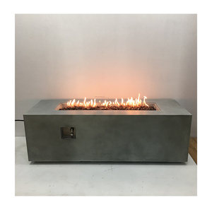 Mesa <span class=keywords><strong>de</strong></span> fogata <span class=keywords><strong>para</strong></span> exteriores con quemador <span class=keywords><strong>de</strong></span> gas propano y parrilla <span class=keywords><strong>de</strong></span> barbacoa <span class=keywords><strong>para</strong></span> patio y jardín - Product Image 4