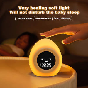 Reloj <span class=keywords><strong>Despertador</strong></span> con Sonidos Lindos, Reloj de Entrenamiento para Dormir con Luz Nocturna, Reloj <span class=keywords><strong>Despertador</strong></span> Doble para Niños y <span class=keywords><strong>Niñas</strong></span> - Product Image 3