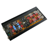 Amplificateur de voiture Teampie TP-5500.1D avec couvercle en acrylique, amplificateur de basses Basshead, amplificateur SPL basse fréquence