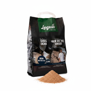 Sciure de chêne Legua Holm de haute qualité pour barbecue naturel saveur de fumée modèle 8426720001028 des champs espagnols - Product Image 2