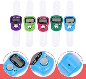 Wholesale Adjustable Buckle Plastic Tasbeeh <b>Counter</b> Hand Tasbih Finger One Buttons LED Digital Tally - Product Image 4