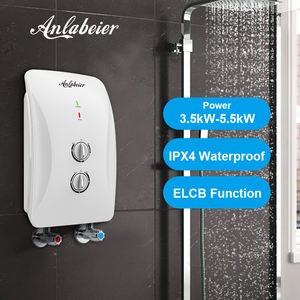 Precision-made Water Heater Tankless Cheap Price China 220V 240V Instant 5500W Water Heating Shower Kitchen - Product Image 1