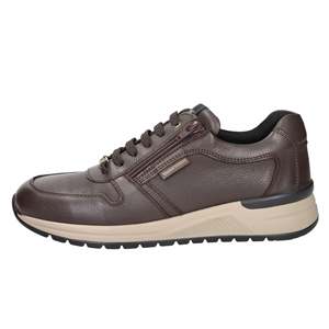 Zapatillas Deportivas para Hombre Valleverde VY954W, Zapatos Casuales de Cuero Marrón - Product Image 1