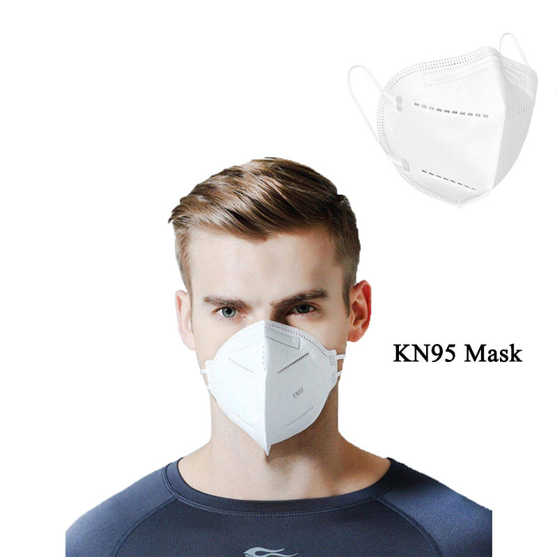 Sample Free ffp2 Face Masks Sheet OEM CE Safety White KN95 Protective Mouth Mask Anti-smog for Man Use Good Price