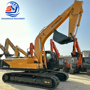Excavadora Hyundai 220-9S de 22 Toneladas, Usada, Cargadora Hidráulica de Orugas, Equipo de Construcción - Product Image 1