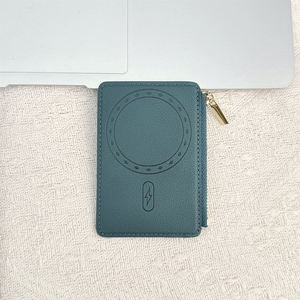 Funda Ultrafina de Cuero PU con Ranuras para Tarjetas y Cierre Magnético para iPhone 17, Multifuncional - Product Image 3