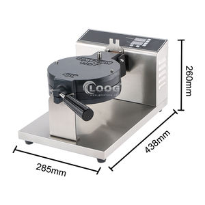 Mini máquina de gofres belga Digital de alta calidad, placa antiadherente, máquina de gofres eléctrica comercial para uso doméstico y en el coche - Product Image 5