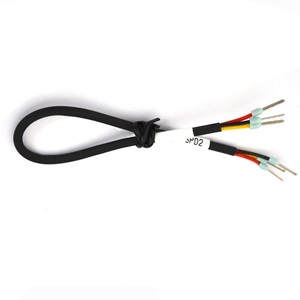 Câble de déconnexion de batterie 10AWG, terminal annulaire en cuivre étamé pour <span class=keywords><strong>marine</strong></span> et VR, assemblage de câbles d'alimentation VW-1 noir, personnalisé OEM - Product Image 5