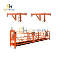 Pince de parapet en aluminium pour échafaudage suspendu sur mesure, pour plateforme de travail suspendue à câble d'acier ZLP500/630/800
