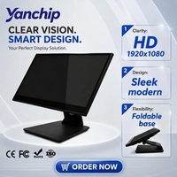 Système de point de vente Yanchip XF156 Windows, écran tactile capacitif 15,6 pouces, Intel I5 8 Go + 128 Go, caisse enregistreuse tout-en-un, Wi-Fi