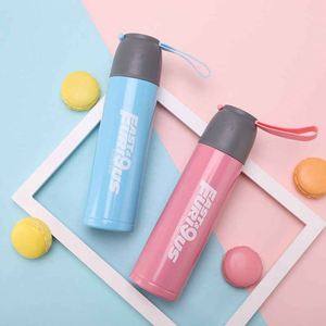 Stainless Steel Bottle for Adults, 500Ml <b>Large</b> Capacity, Modern Design Water Bottle - Product Image 2